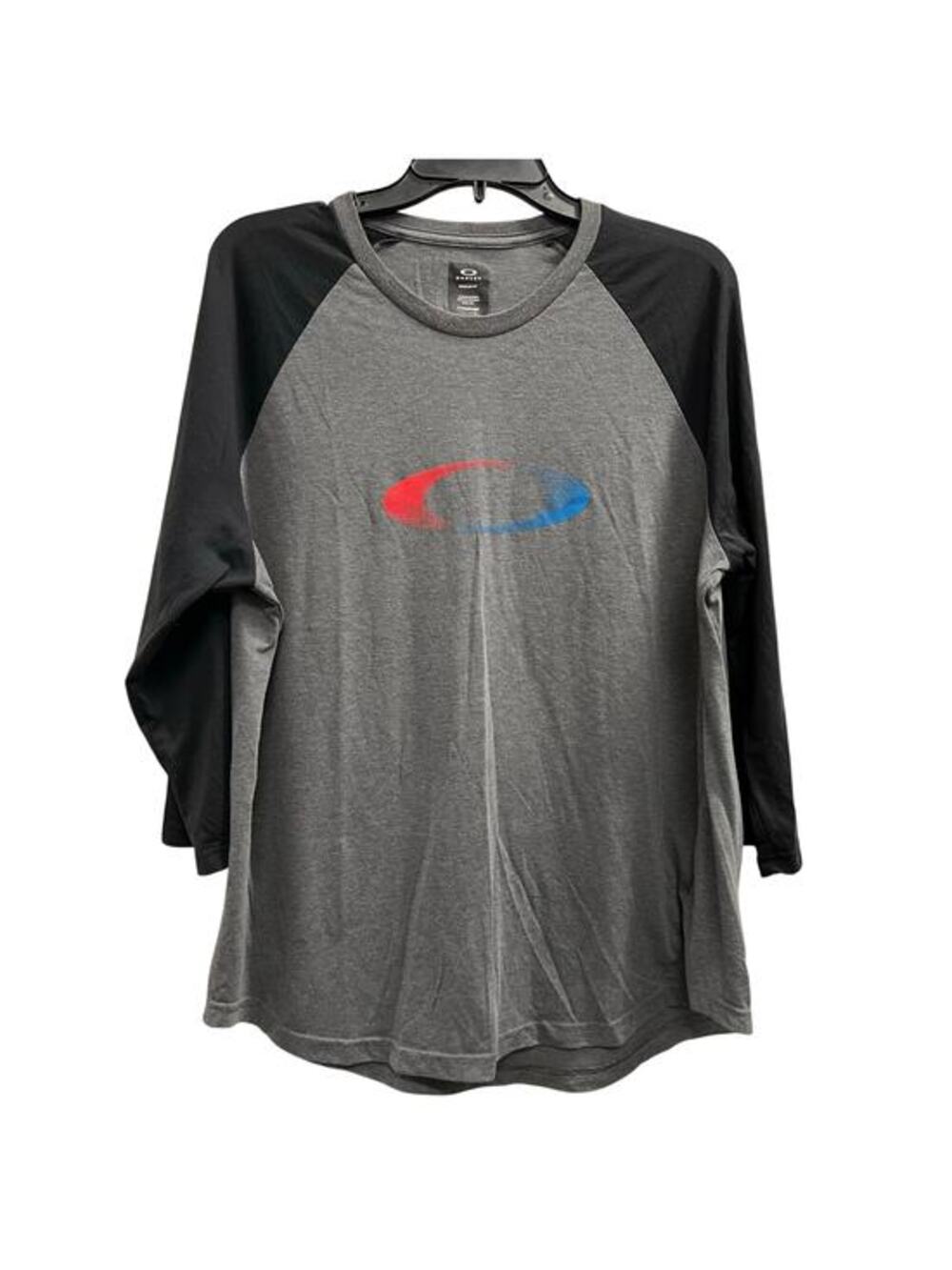 Oakley Black gray logo jersey sz XL